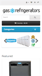 Mobile Screenshot of gas-refrigerators.com